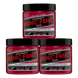MANIC PANIC Cotton Candy Pink Hair Dye 2 Pack