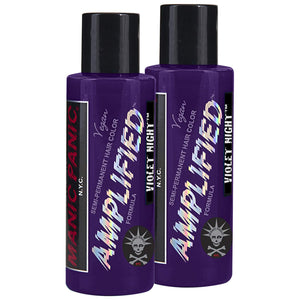 MANIC PANIC Violet Night Hair Color Amplified 2PK