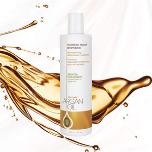 One 'n Only Moisture Repair Shampoo with Argan Oil, Rebalances Hair Moisture Levels, Adds Volume and Shine, Repairs Damage from Chemicals and Heat Styling