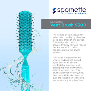 Spornette Vent Brush 9300 Color Received Varies
