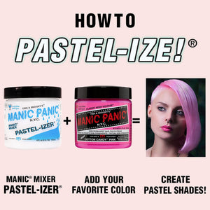 MANIC PANIC Pastelizer Pastel Hair Color Mixer 3PK