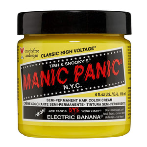 MANIC PANIC Raven Black Hair Dye Classic 2 Pack