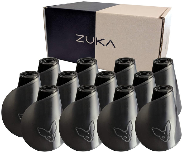Zuka Silicone Hair Cutting Cape Seal 12 Pack
