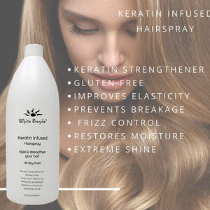 White Sands Keratin Infused Hairspray 32oz