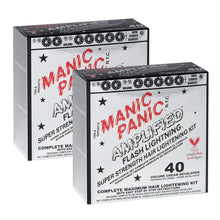Load image into Gallery viewer, MANIC PANIC 40 Vol Lightning Hair Bleach Kit 2PK

