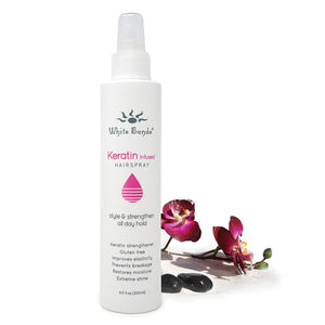 White Sands Keratin Infused Hairspray 6.5oz