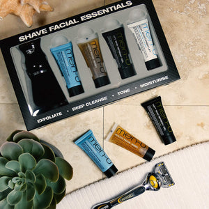 Men-U Shave Facial Essentials Mens Grooming Kit