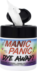 MANIC PANIC Dye Away Wipes Color Remover 50 Count