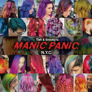 MANIC PANIC Hair Dye Tool Kit Brush Gloves And Cap