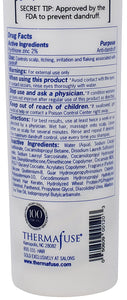 Thermafuse Thermadan Dandruff Relief Shampoo 12 oz