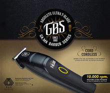 Load image into Gallery viewer, GAMA Absolute Ultra T-Blade Outliner Trimmer Clippers Cord &amp; Cordless Function
